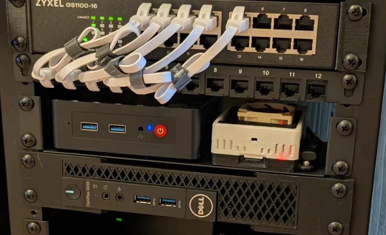 Screenshot of Home-Lab Setup